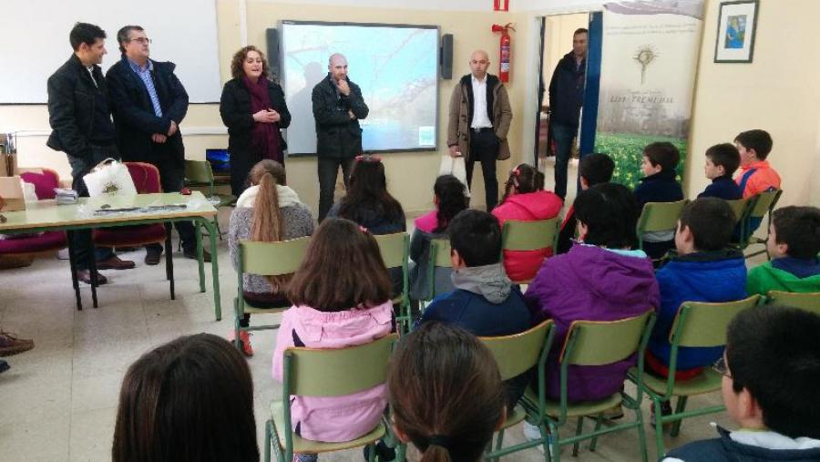 Acto conmemorativo do Día Mundial das Zonas Húmidas no Ceip Vire do Corpiño de Begonte