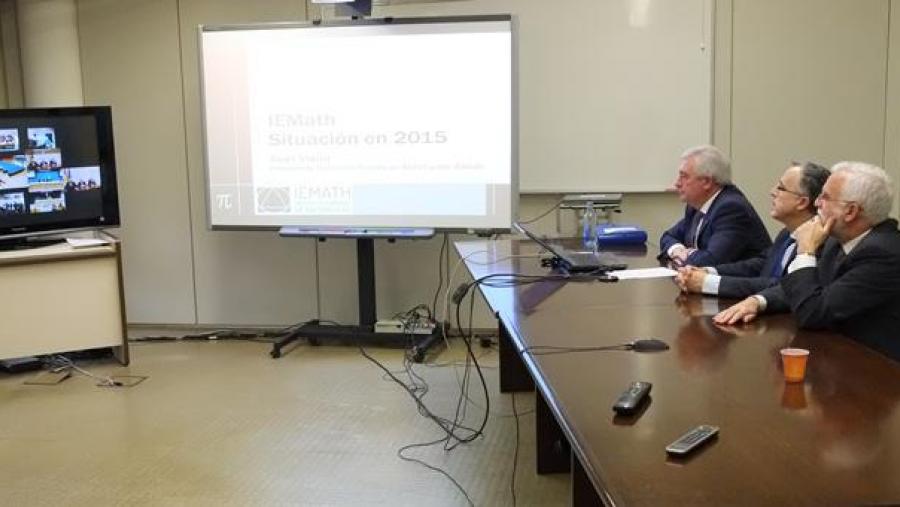 O Instituto Español de Matemáticas presentou a súa plataforma dixital 