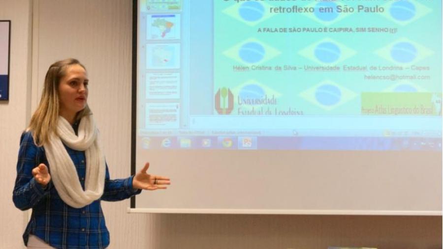 Hélen Silva presentou no ILG os datos da súa tese de doutoramento