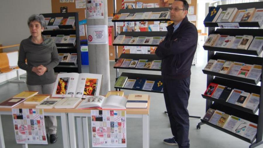 Cantalapiedra e Varela Zapata, na presentación da escolma de libros obxecto de censura