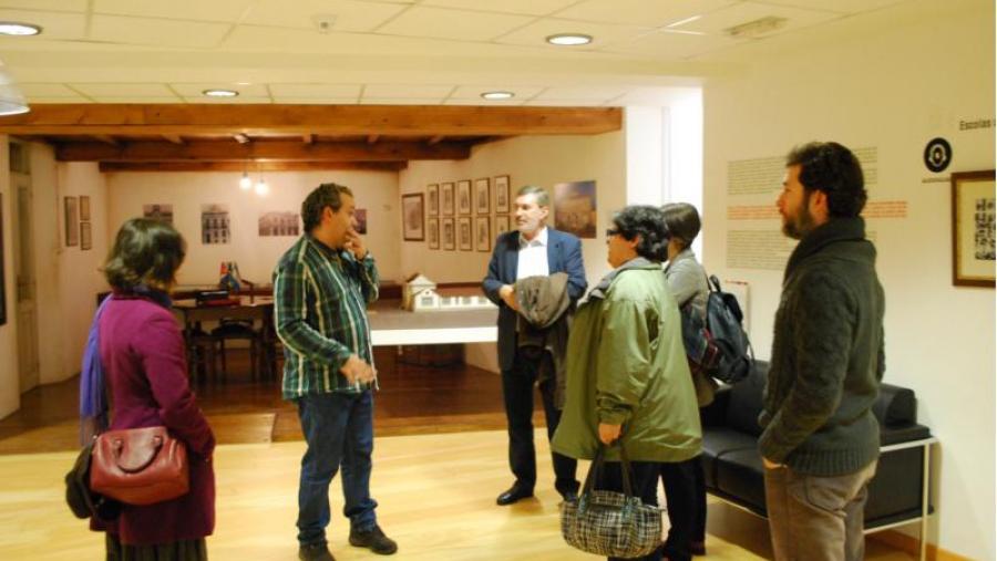 Alumnado do Máster de Ciencias da Educación visitou o MUPEGA no seu décimo aniversario