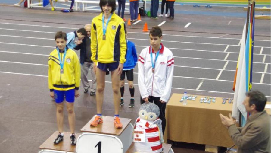 Pablo Rodríguez proclamouse campión de 50 metros valados