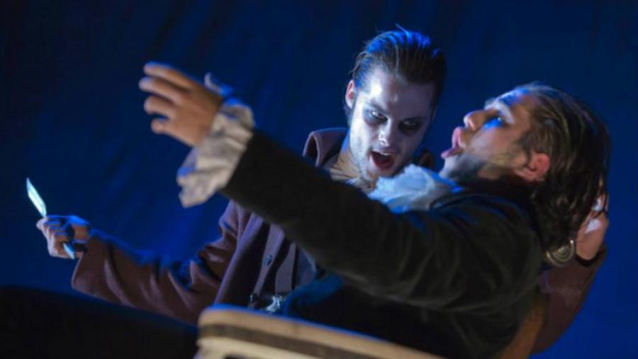 Detalle da peza da obra que este ano representa a compañía compostelá. Foto: Aula de Teatro da USC