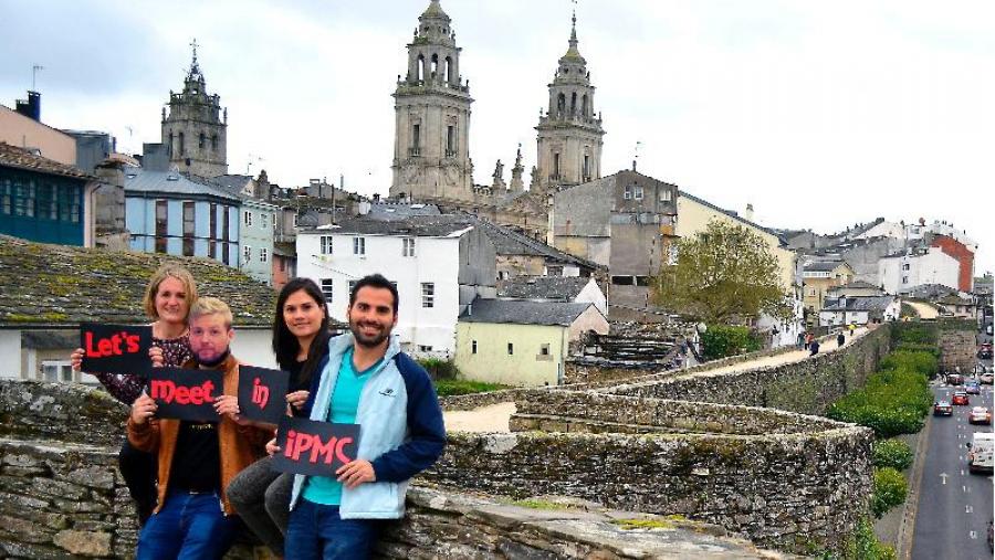 Estudantes da USC que representarán a España na final do torneo interncional de dirección de proxectos da IPMA