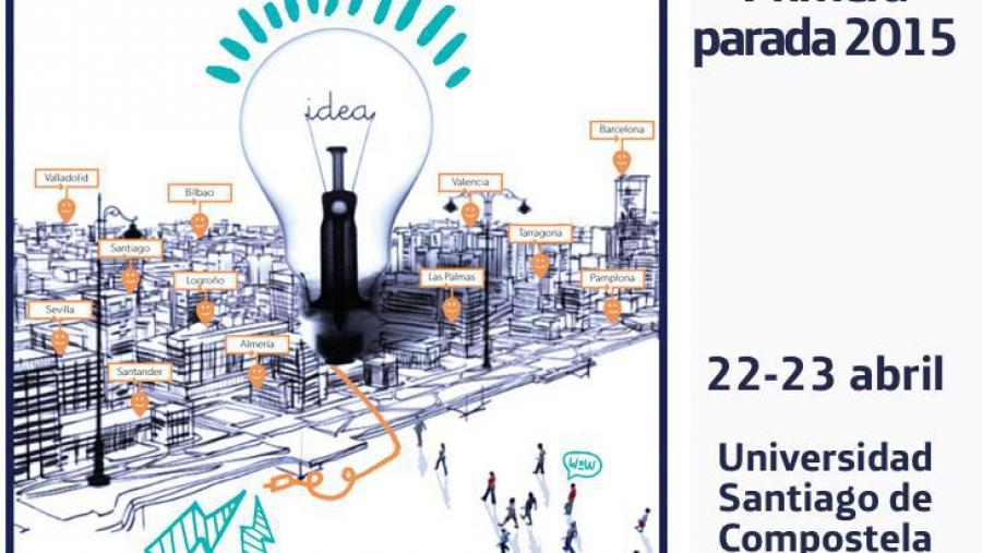 Ciencias Económicas e Empresariais será a primeira etapa do Tour Pop Up Emprendedores