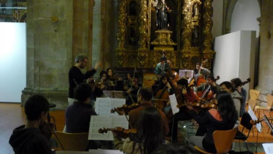 Orquestra do Espazo de Cámara da USC, nunha actuación