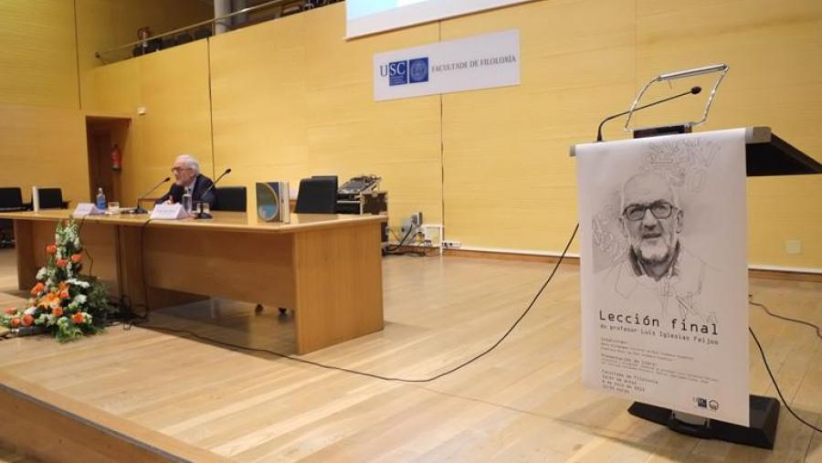 Iglesias feijoo leva vinculado á USC dende 1961 (Foto: SERVIMAV-USC)