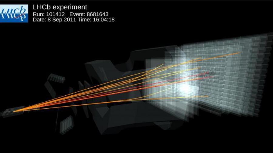 Imaxe: LHCb/CERN