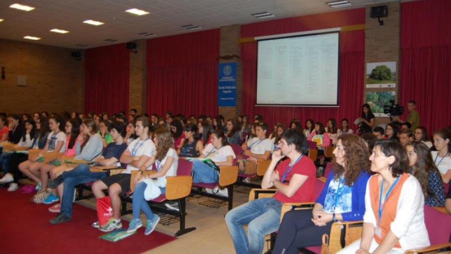Participantes no campus de verán Xuvenciencia Lugo