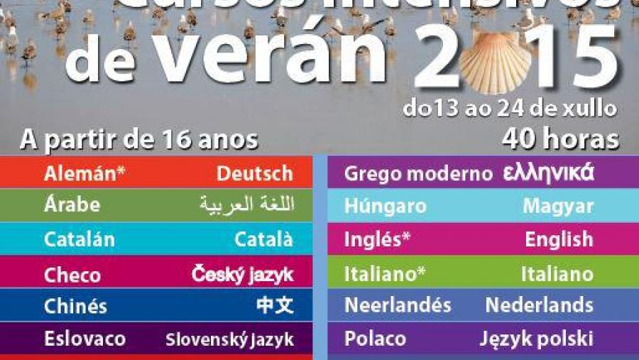 Última semana para matricularse nos cursos estivais de iniciación do Centro de Linguas Modernas
