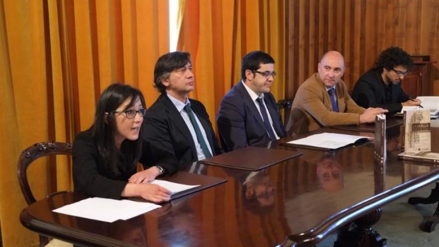 De esquerda a dereita, Carla Fernández, José Miguel Andrade, José Pereira, Juan Monteroso e Henrique Alvarellos