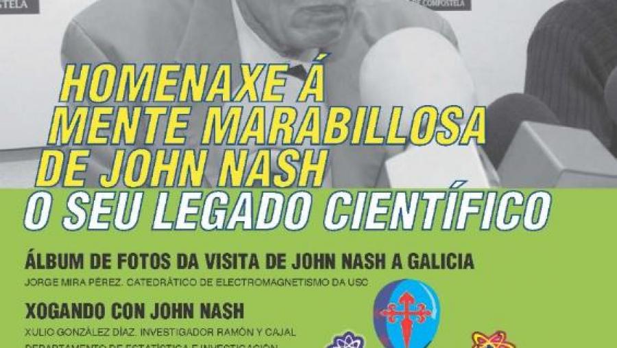 A última NerdNite do curso homenaxea a mente marabillosa de Nash