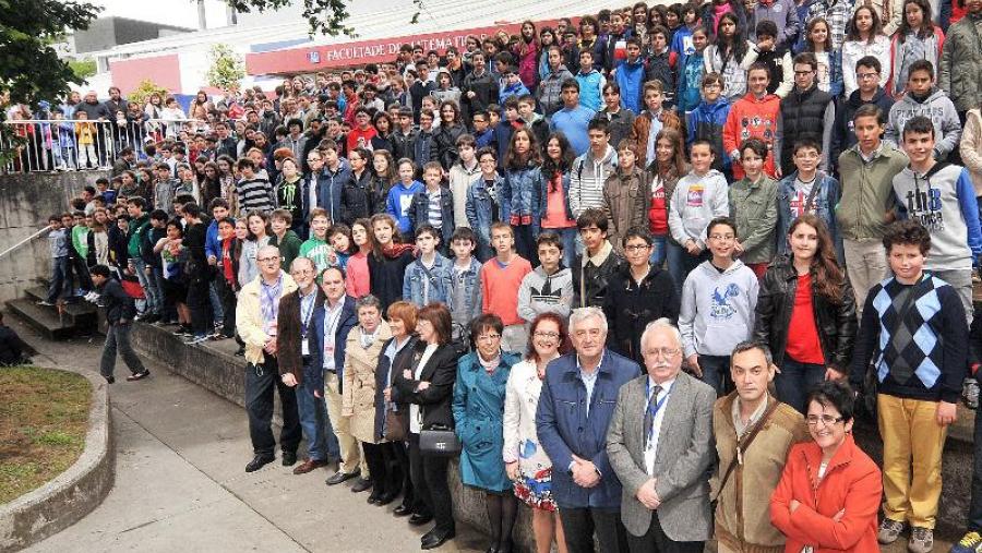 Foto cos participantes na edición de 2014. Foto: Santi Alvite