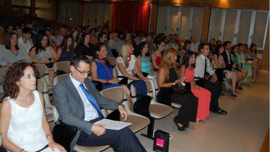 Estudantes da segunda promoción do grao en Nutrición Humana e Dietética, na Facultade de Ciencias