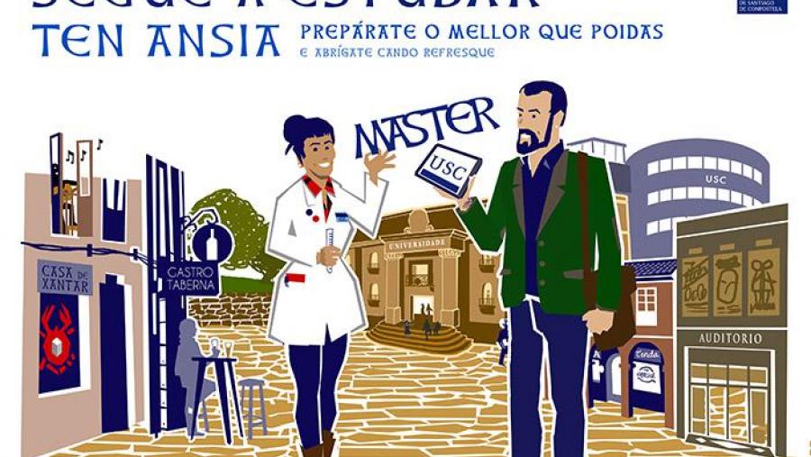 Aberta a matrícula en 53 másteres oficiais en Santiago e 12 en Lugo