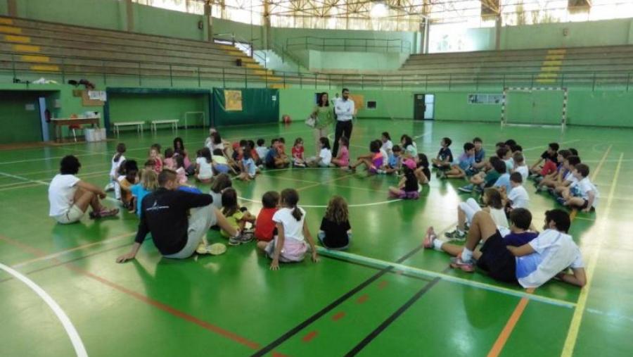 A vicerreitora de Cultura, Estudantes e Responsabilidade Social visitou o Verán CampUSC