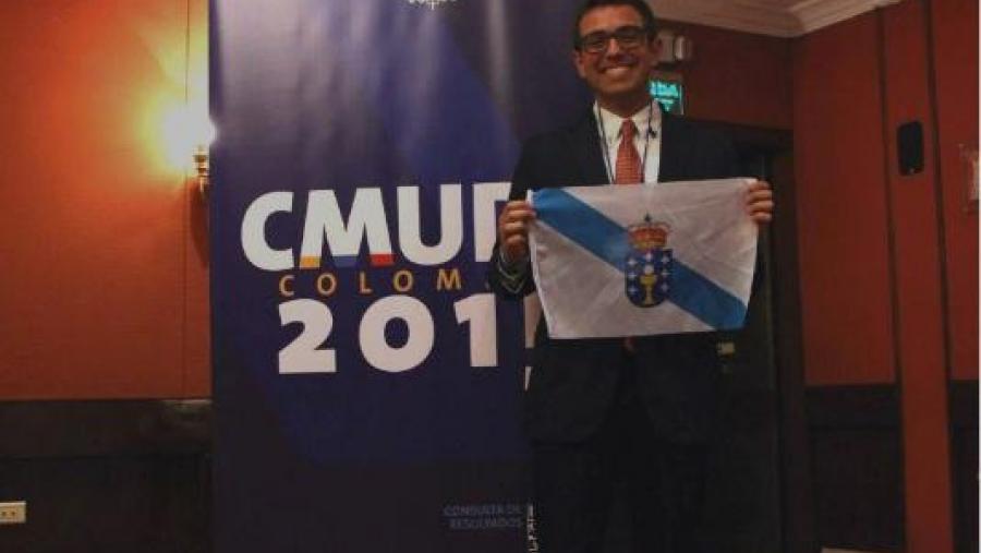 Alberto Escobar alcanzou a final do concurso de discursos