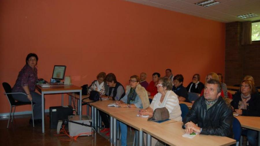 Asisentes ao curso impartido por Moure Oteyza na Escola Politécnica Superior de Lugo