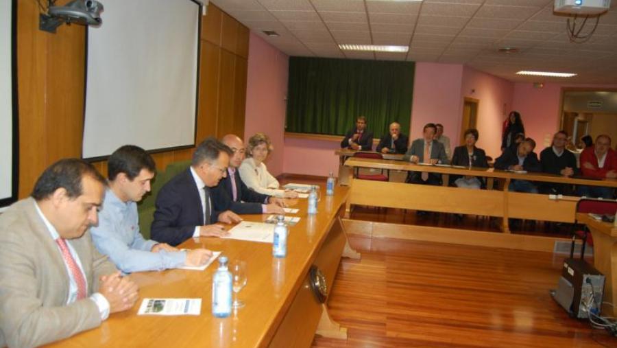 Inauguración da xornada sobre saídas profesionais, en Veterinaria