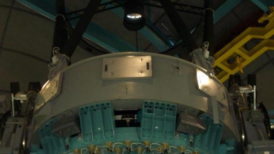 Detalle do telescopio SOAR, de 4,1 metros de apertura