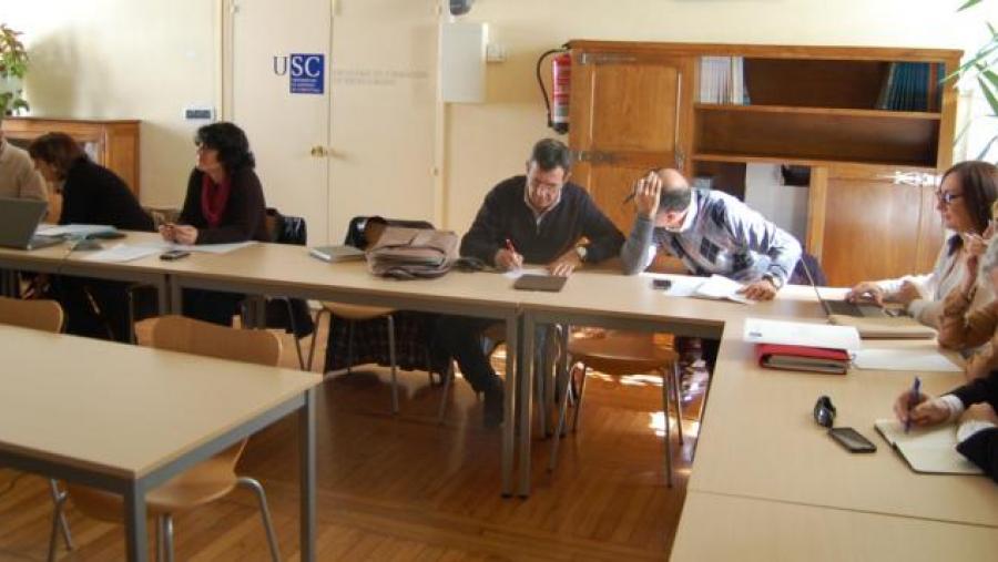 Reunión de decanos e directores de centros da USC en Formación do Profesorado