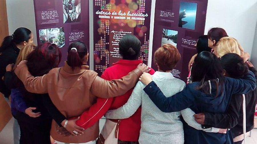 Cartaz da mostra sobre prostitución