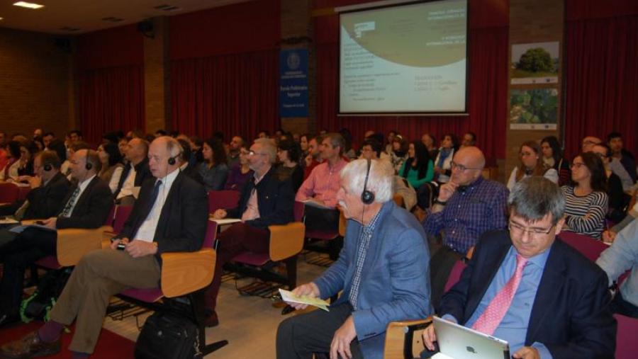 Participantes nas xornadas sobre asesoramento rural e formación de asesores na Escola Politécnica Superior