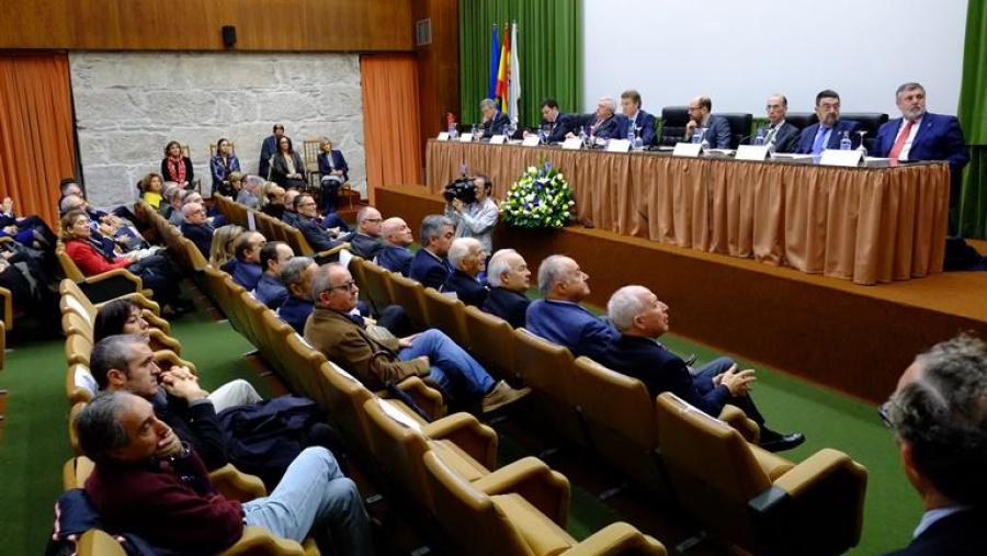 Medicina homenaxea a Eugenio Montero Ríos na celebración do seu patrón