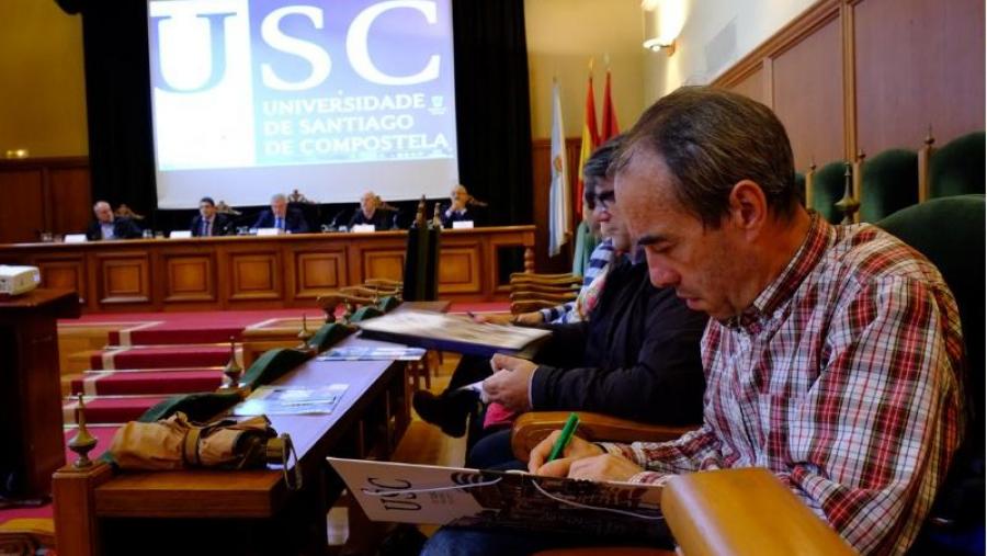 A Ponte decidiu hai uns anos ampliar as visitas institucionais de información dos graos e servizos da USC a un seminario permanente (Foto: SERVIMAV-USC)