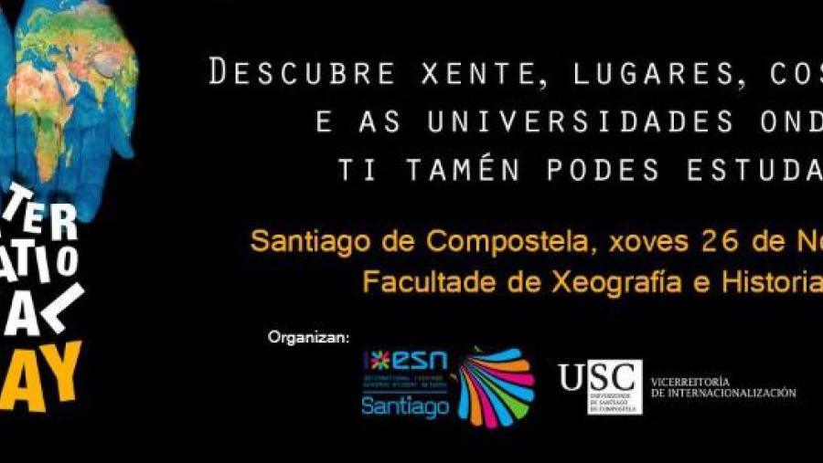 O IV International Day converterá Compostela no escaparate das culturas intercontinentais para alumnado interesado en programas de mobilidade