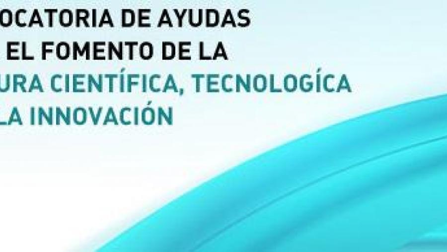 Cartaz da convocatoria de axudas da Fecyt