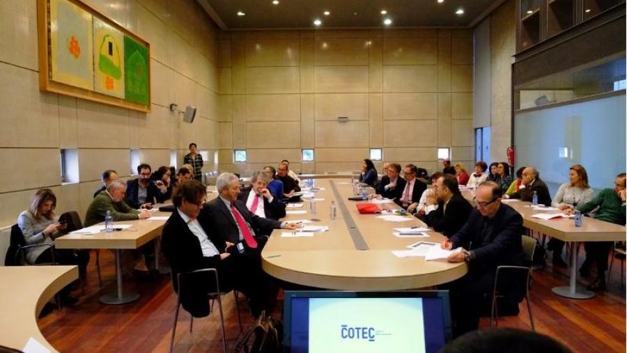 A xuntanza celebrouse no Centro de Estudos Avanzados. Foto: Servimav-USC