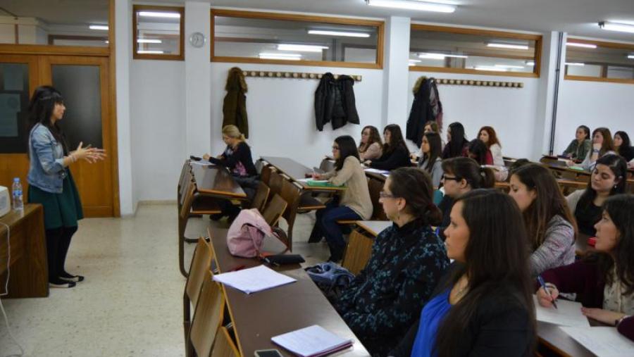 Participantes na xornada sobre técnicas e xestión de consultas dietéticas, na Facultade de Ciencias