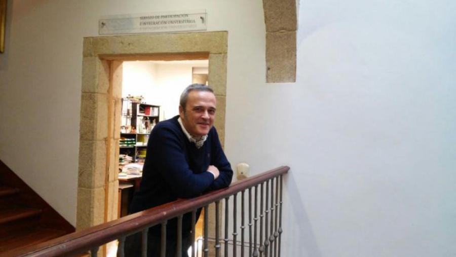 Jagvier Agrafojo, na Casa Jimena e Elisa Fernández de la Vega