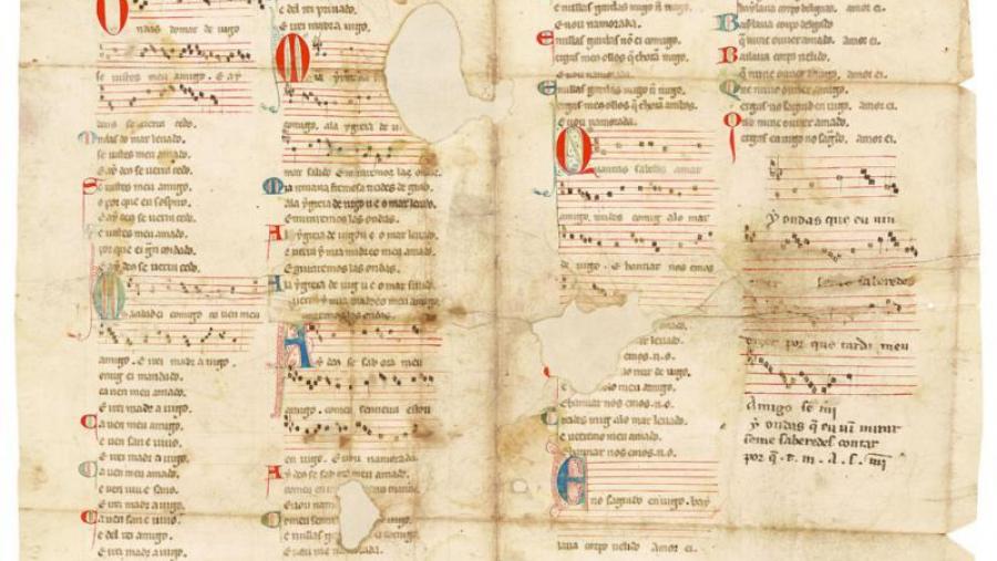 Conferencia da profesora Mariña Arbor sobre o Pergamiño Vindel