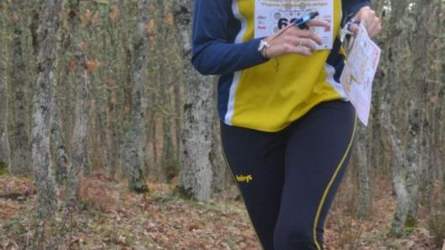 Rosa María Pernas, nunha das competicións disputadas este ano