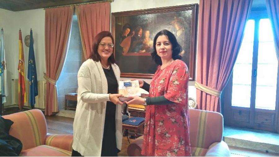 A embaixadora de Costa Rica en España visitou a USC