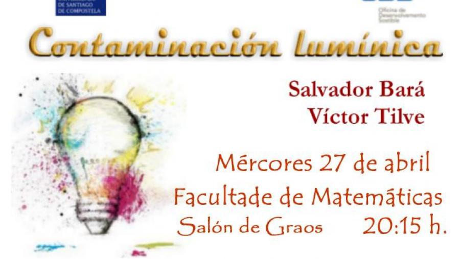 Charla sobre contaminación lumínica na Facultade de Matemáticas