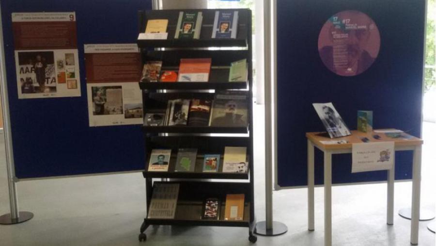 Centro de interese sobre Manuel María instalado na Biblioteca Intercentros