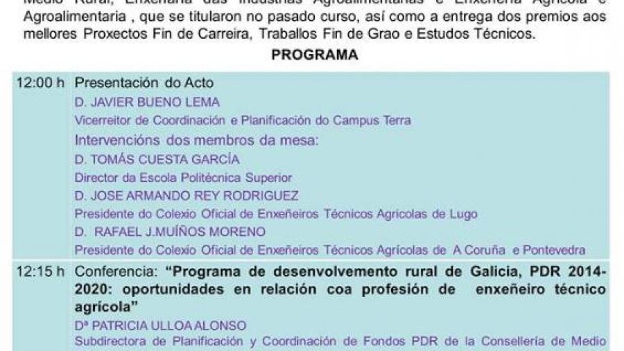 Programa do acto