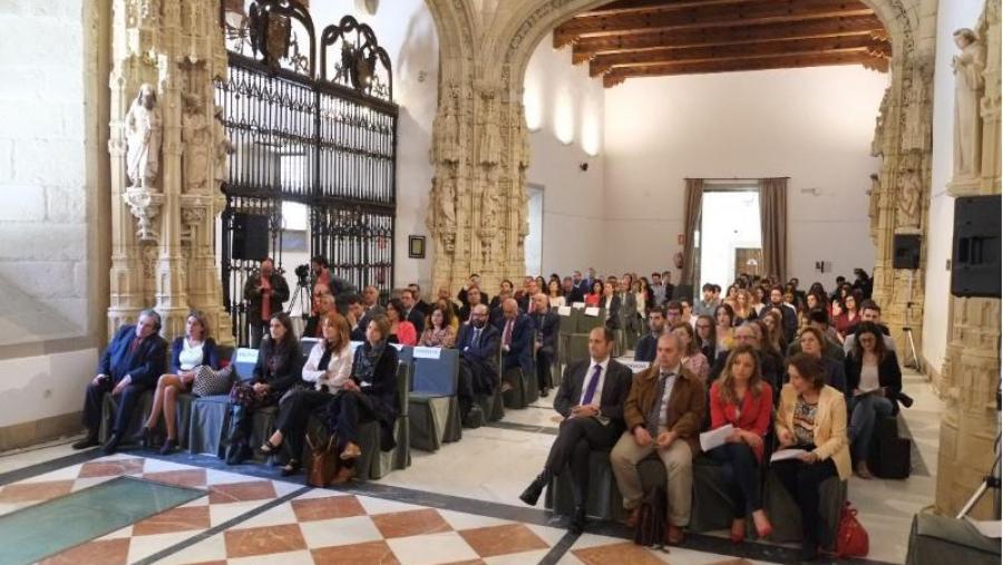 O acto de clausura tivo lugar no Hostal dos Reis Católicos (Foto: SERVIMAV USC)
