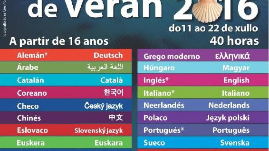 O día 30 remata o prazo de matrícula nos cursos intensivos de verán do Centro de Linguas Modernas
