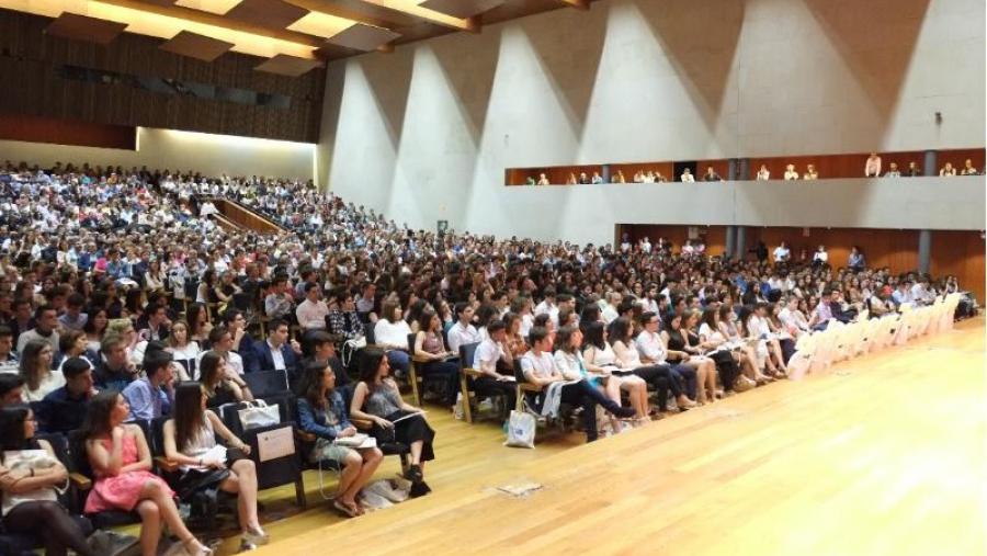 O alumnado coas mellores cualificacións nas Probas de Acceso á Universidade recibe o recoñecemento da USC