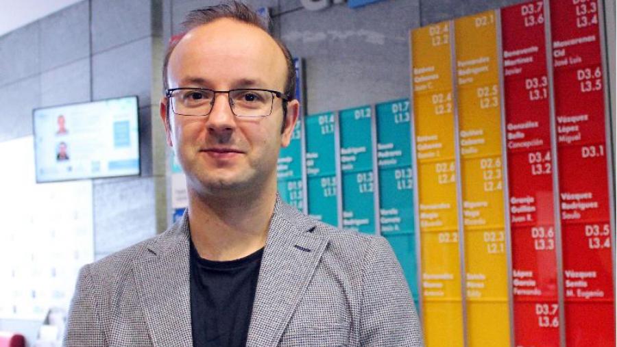 Javier Montenegro, investigador da USC (Foto: Andrés Ruiz)