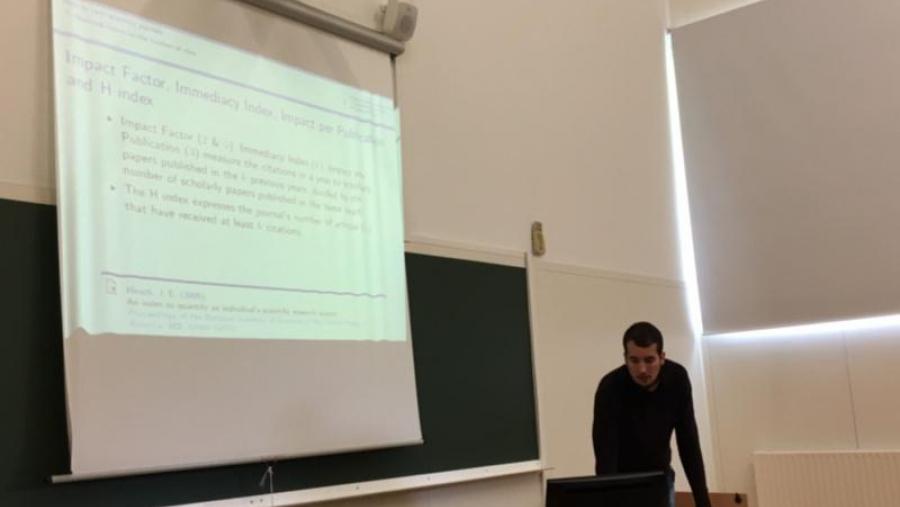 Premian un traballo de estatística e investigación operativa do doutorando da USC Jose Ameijeiras Alonso