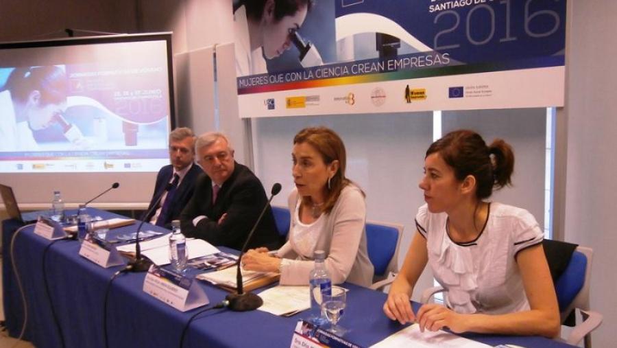 A USC  e o Instituto da Muller poñen en valor en Santiago as mulleres que coa ciencia crean empresas