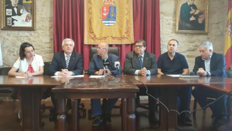 A colaboración presentouse este mércores en Rianxo con presenza dos reitores de Santiago e A Coruña e dos dous equipos de investigación implicados