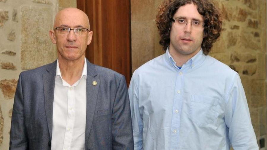 José Manuel Magide e Hiram Varela