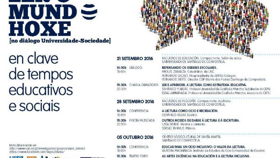 Segunda xornada do Foro de reflexión e debate ‘Ler o mundo hoxe...’