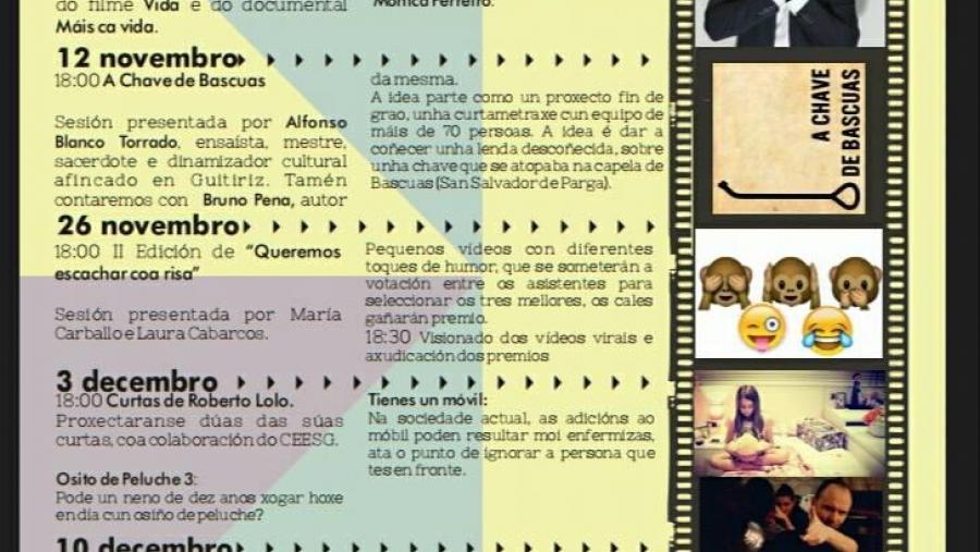 Programación da IV Invernada de Cine de Xermade